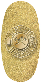 DASOV 418 SH GD Fire Department Shimmer Gold Background